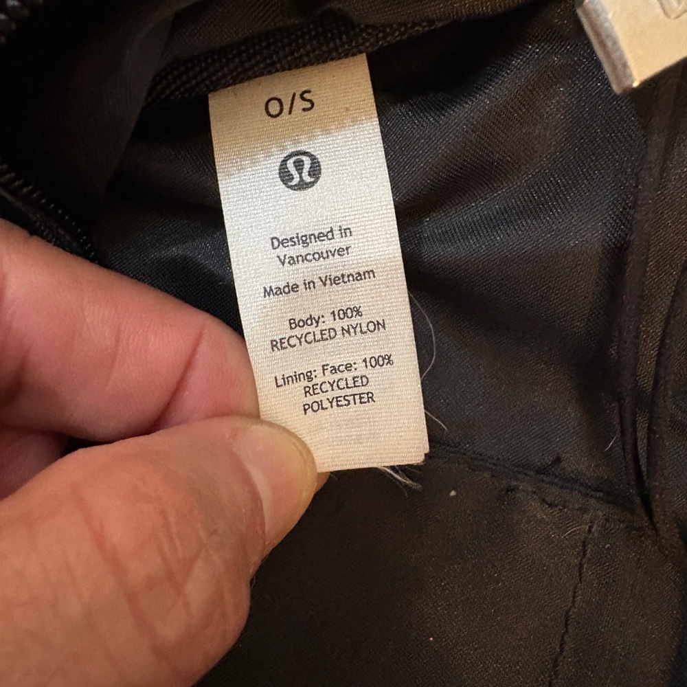 lululemon large classic belt bag black - Picture 6 of 8